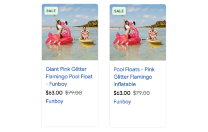 Google Shopping advertisement A/B testing 